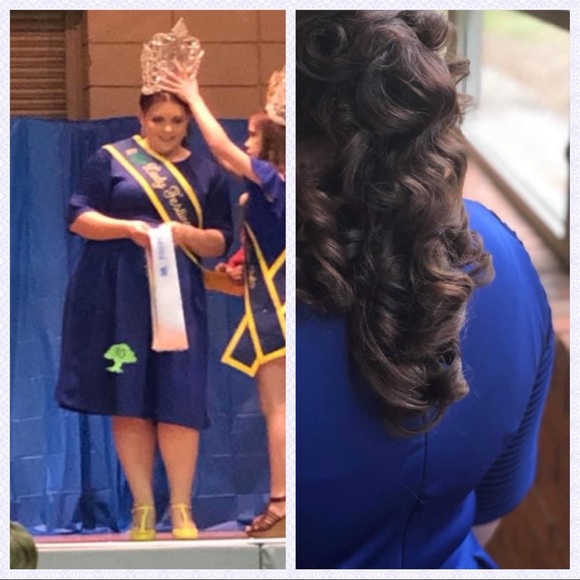 LALAGEN Royal Blue Dress - Picture 3 of 3